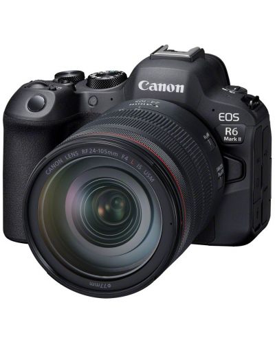 Безогледален фотоапарат Canon - EOS R6 Mark II, RF 24-105mm, f/4L IS USM  - 1