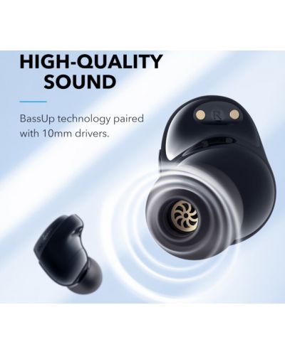 Безжични слушалки Anker - Soundcore Dot 3i, ANC, черни - 7