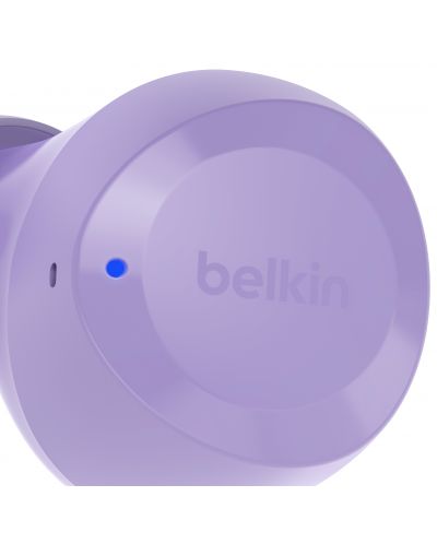 Безжични слушалки Belkin - SoundForm Bolt, TWS, лилави - 5