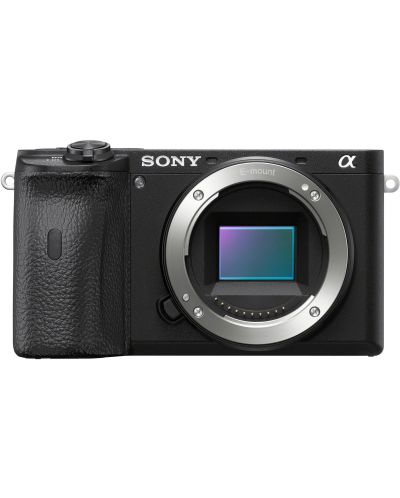 Безогледален фотоапарат Sony - A6600, 24.2MPx, черен - 1