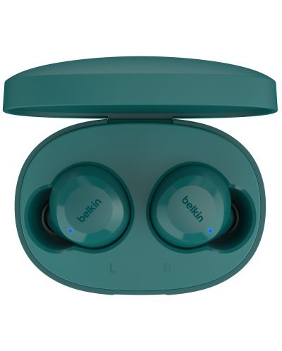 Безжични слушалки Belkin - SoundForm Bolt, TWS, зелени - 2