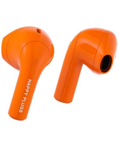 Безжични слушалки Happy Plugs - Joy, TWS, оранжеви - 6