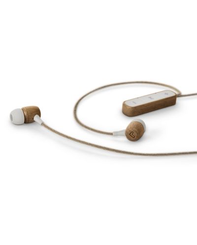 Безжични слушалки с микрофон Energy Sistem - Eco, Beech Wood - 2