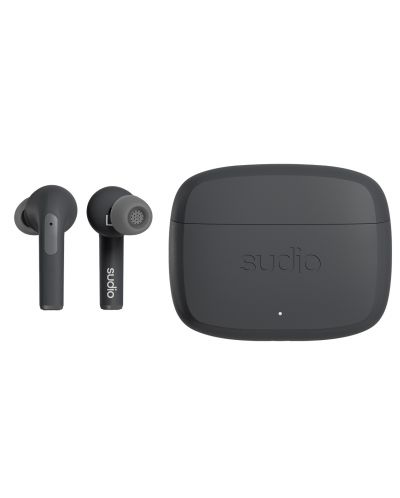 Безжични слушалки Sudio - N2 Pro, TWS, ANC, черни - 1