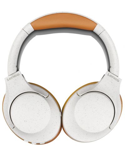 Безжични слушалки Lenco - HPB-830GY, ANC, сиви/оранжеви - 4