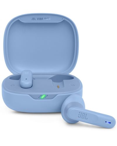 Безжични слушалки JBL - Vibe Flex, TWS, сини - 1