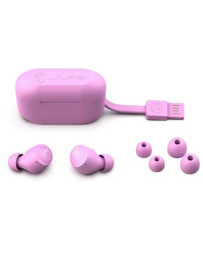 Безжични слушалки JLab - GO Air Pop, TWS, розови - 5