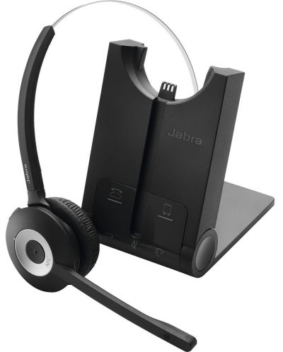 Безжична слушалка с микрофон Jabra - Pro 925 Mono, черна - 1