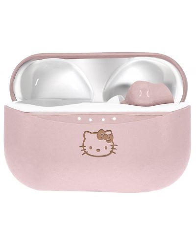 Детски слушалки OTL Technologies - Hello Kitty, TWS, розови/бели - 3