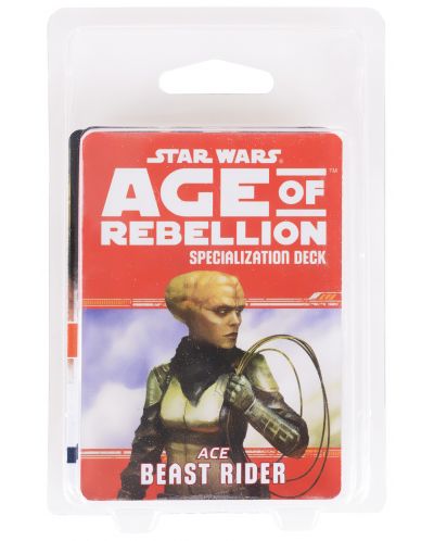 Допълнение за ролева игра Star Wars: Age of Rebellion - Beast Rider Specialization Deck - 2