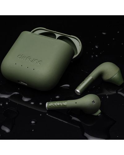 Безжични слушалки Defunc - TRUE GO Slim, TWS, зелени - 5