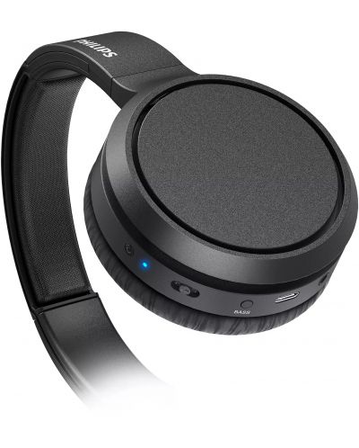 Безжични слушалки с микрофон Philips - TAH5205BK, черни - 7