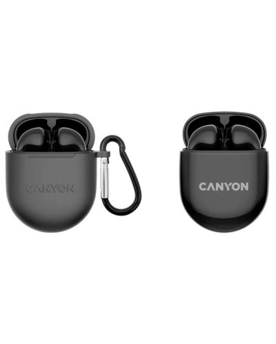 Безжични слушалки Canyon - TWS-6, черни - 2