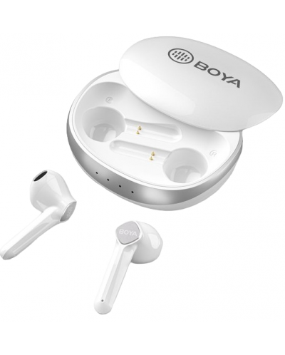 Безжични слушалки Boya - BY-AP100-W, TWS, бели - 2