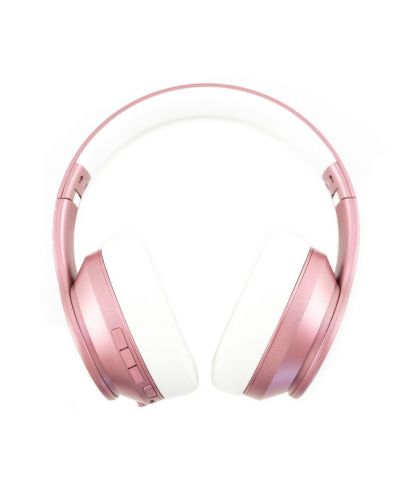 Безжични слушалки PowerLocus - P6 Mattе, розови - 5