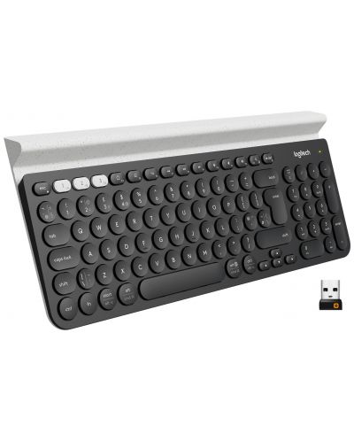 Клавиатура Logitech - K780, безжична, черна