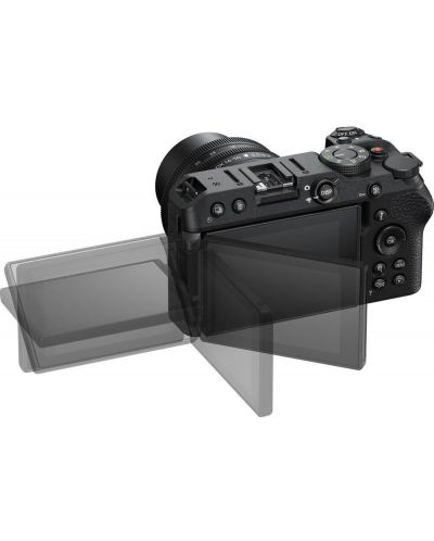 Безогледален фотоапарат Nikon - Z30, Nikkor Z DX 16-50mm, Black - 3