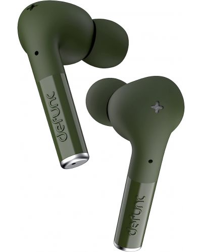 Безжични слушалки Defunc - True Entertainment, TWS, зелени - 3