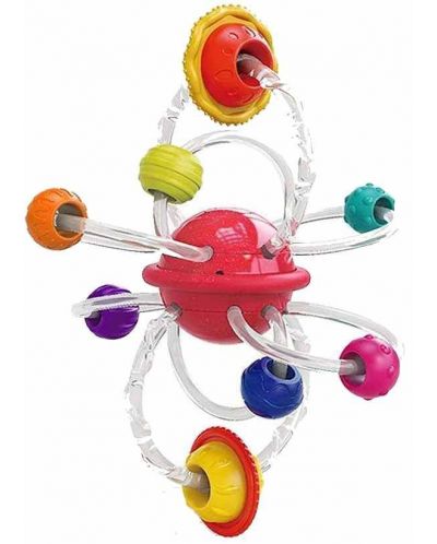 Бебешка гризалка Hola Toys - За моторика и координация, Планети - 1