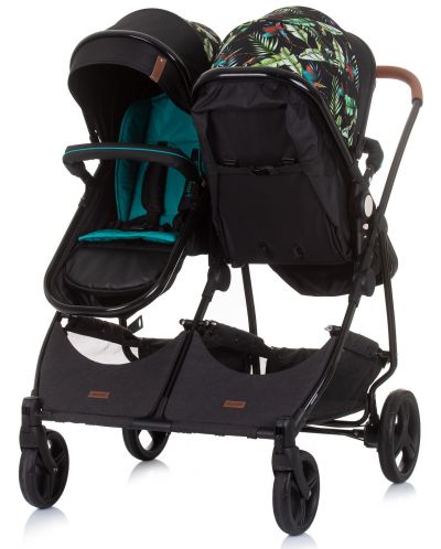 Бебешка количка за близнаци Chipolino - Дуо Смарт, екзотик - 4