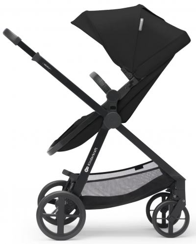 Бебешка количка 4 в 1 KinderKraft - Newly, Classic Black - 4