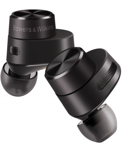 Безжични слушалки с микрофон Bowers & Wilkins - PI5, TWS, черни - 1