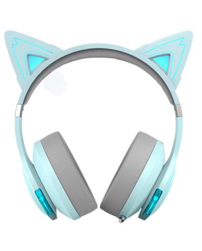 Безжични слушалки с микрофон Edifier - G5BT CAT, сини - 2