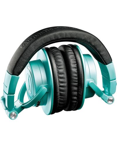 Безжични слушалки Audio-Technica - ATH-M50XBT2, Ice Blue - 3