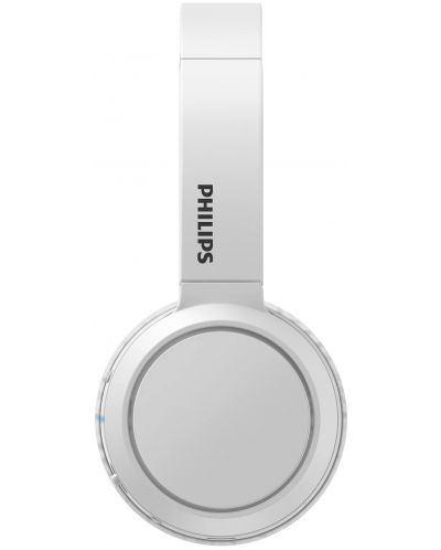 Безжични слушалки с микрофон Philips - TAH4205WT, бели - 2