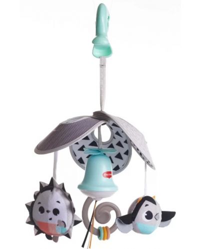 Бебешка играчка Tiny Love Малки умничета -  Pack & Go Mini Mobile, Black&White - 1
