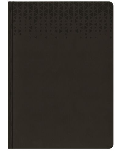 Бележник Lastva Standard - A5, 96 листа, черен - 1
