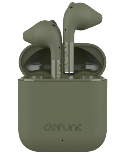 Безжични слушалки Defunc - TRUE GO Slim, TWS, зелени - 3