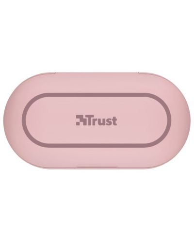 Безжични слушалки Trust - Nika Touch, TWS, розови - 8