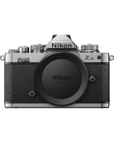 Безогледален фотоапарат Nikon - Z fc, Silver - 2