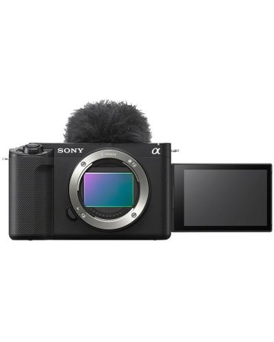 Компактен фотоапарат за влогинг Sony - ZV-E1, 12MPx, черен - 1
