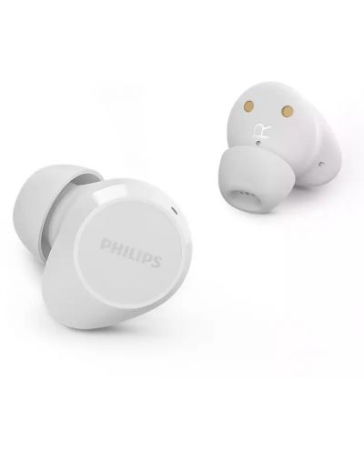 Безжични слушалки Philips - TAT1209WT/00, TWS, бели - 4