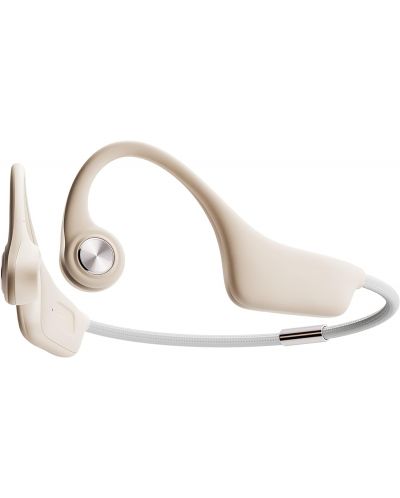 Безжични слушалки с микрофон Sudio - B1, бели/бежови - 2