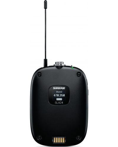 Безжична микрофонна система Shure - SLXD14E/SM35-G59, черна - 5