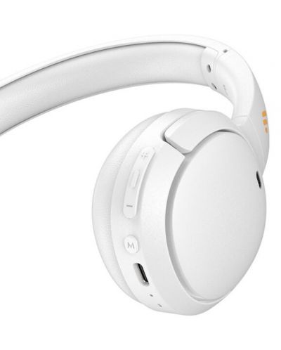 Безжични слушалки с микрофон Edifier - WH500, бели/жълти - 5