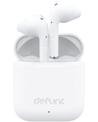 Безжични слушалки Defunc - TRUE GO Slim, TWS, бели - 3