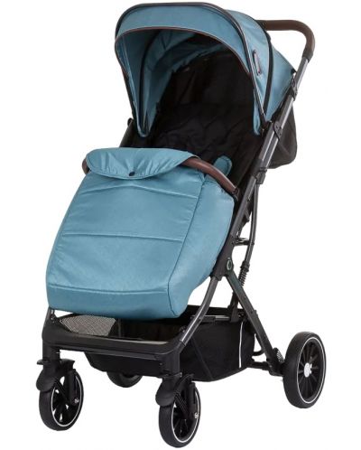 Бебешка лятна количка Chipolino - Combo, синьо-зелена - 1