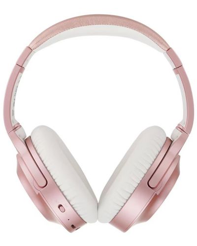 Безжични слушалки с микрофон PowerLocus - CD, ANC, розови - 2