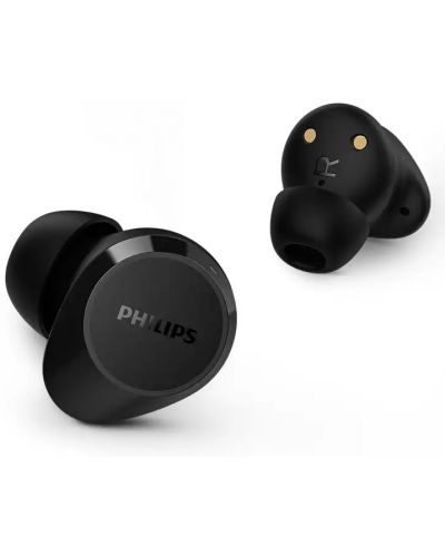 Безжични слушалки Philips - TAT1209BK/00, TWS, черни - 4