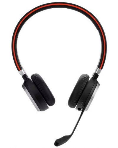 Безжични слушалки с микрофон Jabra - Evolve 65 SE MS, черни - 3