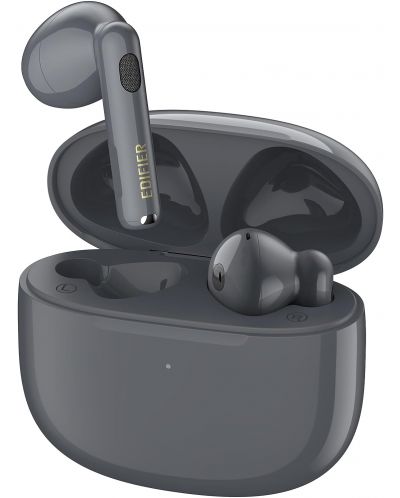 Безжични слушалки Edifier - W320TN, TWS, ANC, сиви - 1
