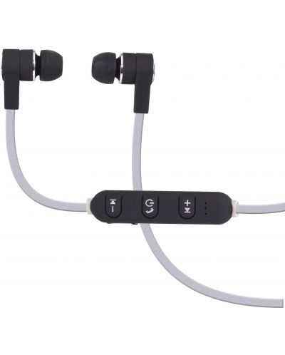 Безжични слушалки с микрофон Maxell - B13-EB2 Bass 13, черни/сиви - 1