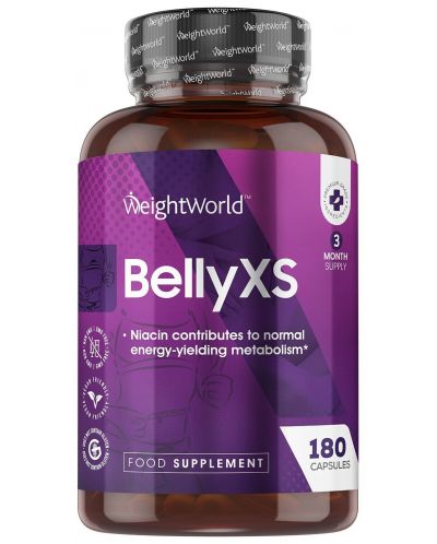 BellyXS, 180 капсули, Weight World - 1