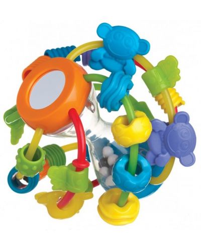 Бебешка играчка Playgro - Топка, Играй и опознавай - 1