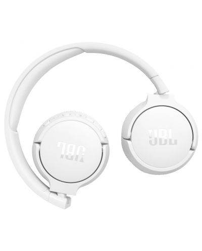 Безжични слушалки с микрофон JBL - Tune 670NC, ANC, бели - 5