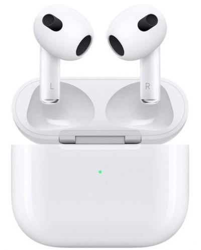Безжични слушалки Apple - AirPods 3 MagSafe Case, TWS, бели - 2